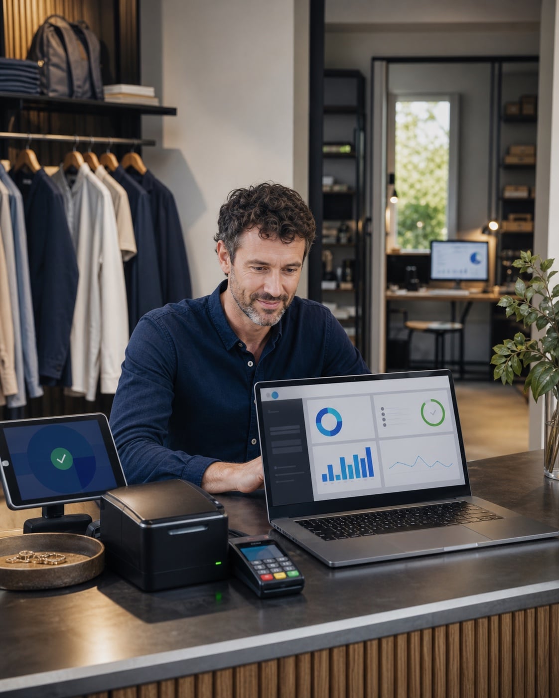 Winkelier volgt verkoop en facturatie op vanuit één verbonden systeem